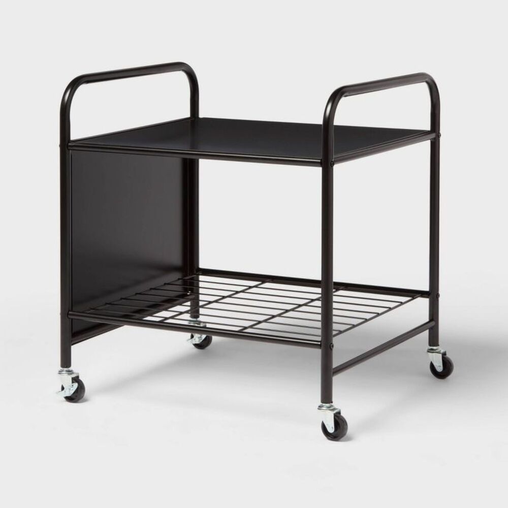 Brightroom - Refrigerator Storage Cart - Brightroom Black